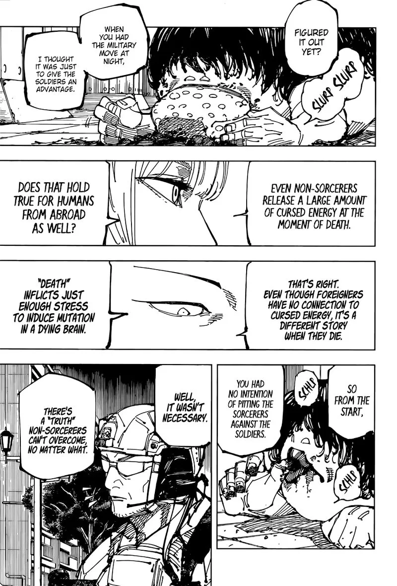 JUJUTSU KAISEN Chapter 209 page 14