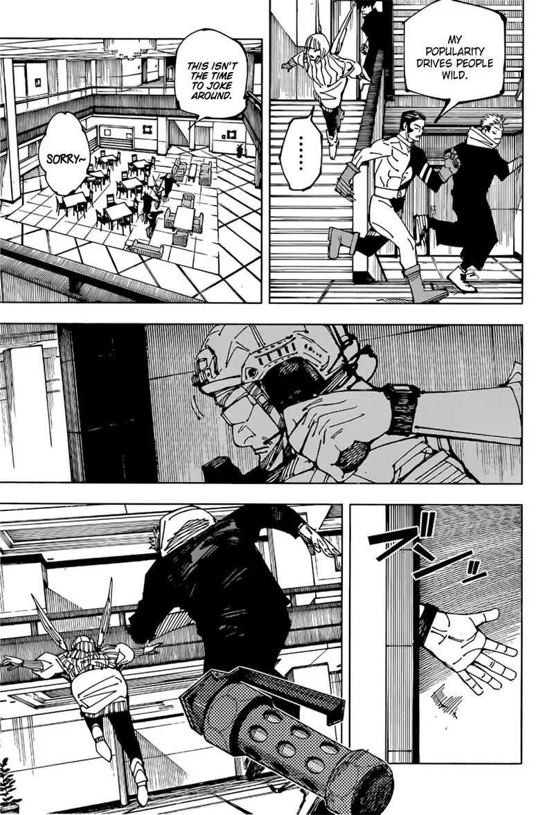JUJUTSU KAISEN Chapter 209 page 18