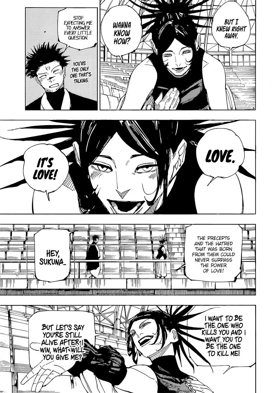 JUJUTSU KAISEN Chapter 217 page 6