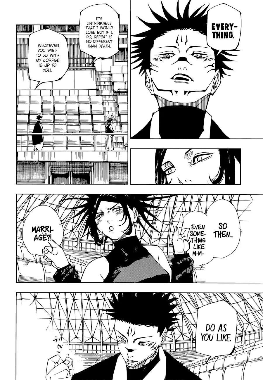 JUJUTSU KAISEN Chapter 217 page 7