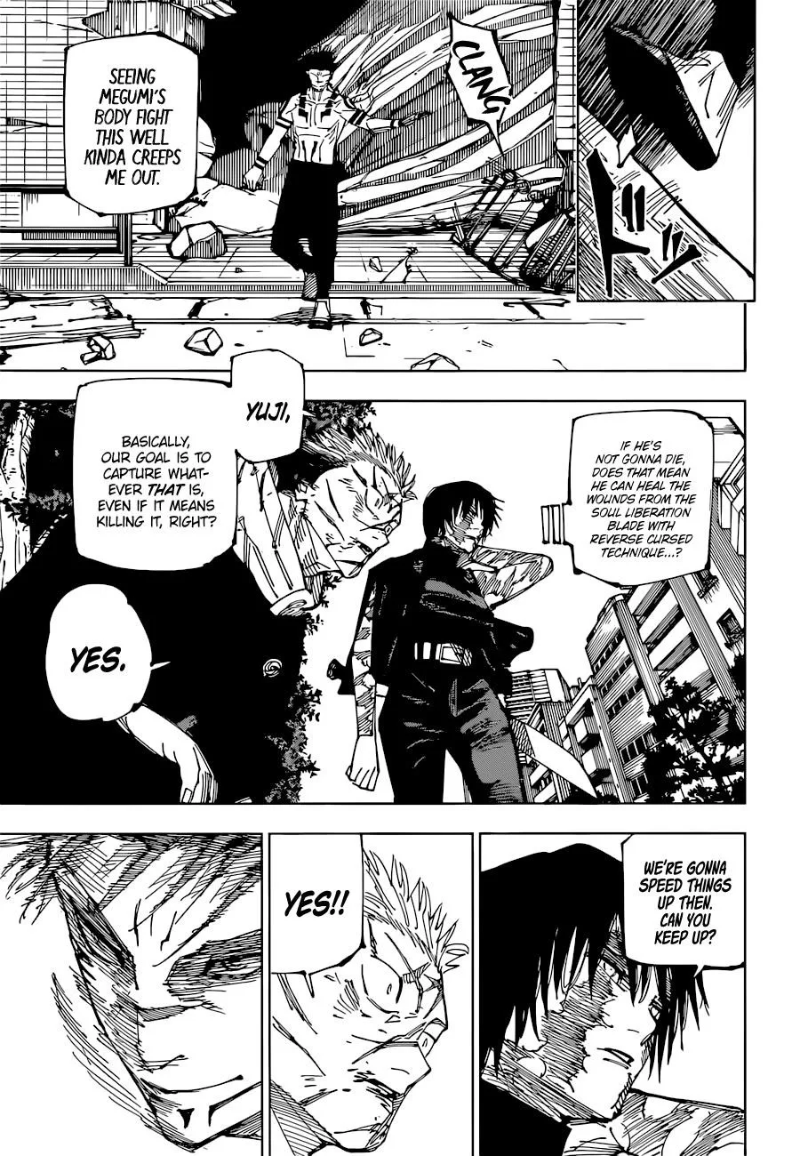 JUJUTSU KAISEN Chapter 215 page 10