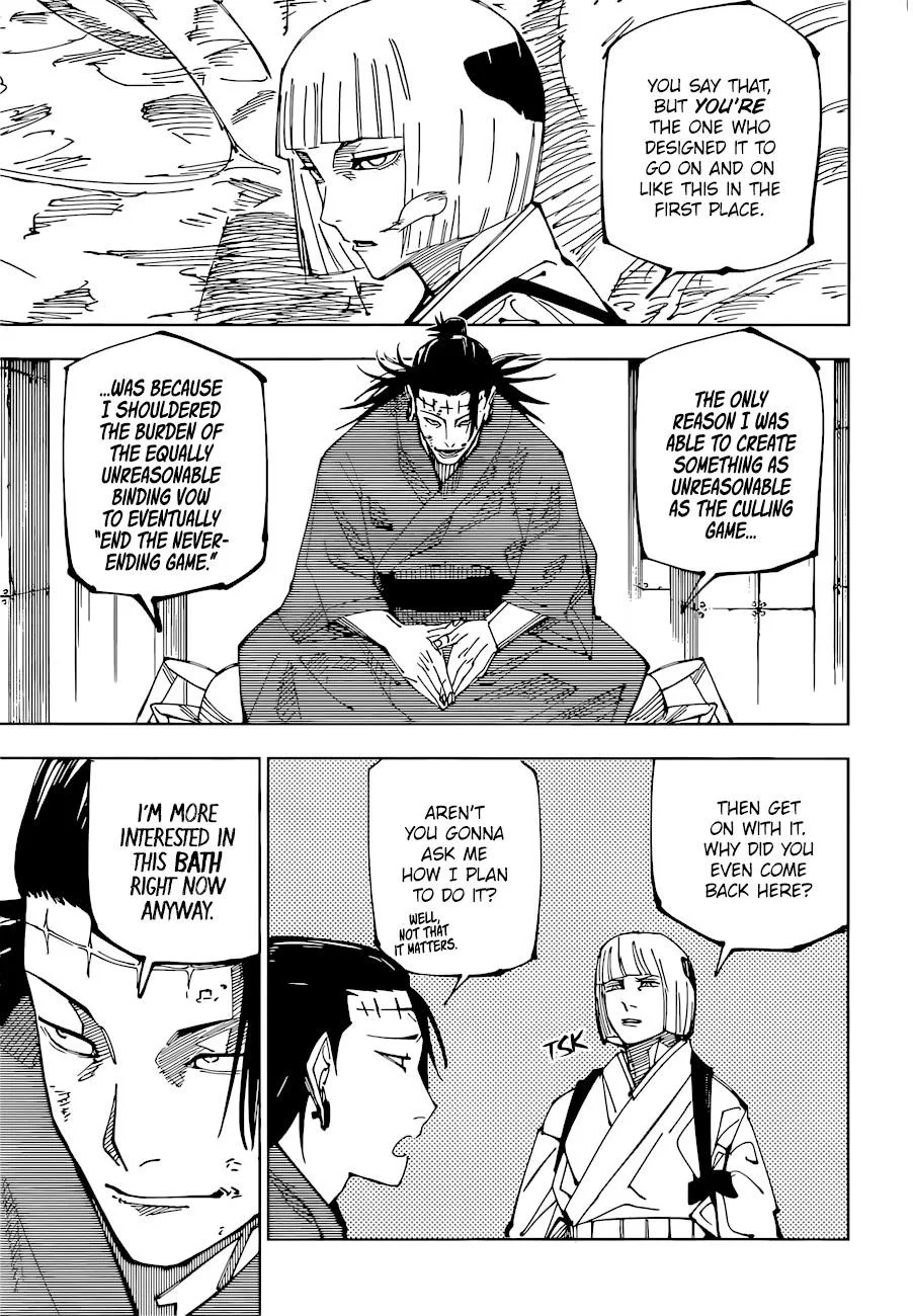 JUJUTSU KAISEN Chapter 216 page 4