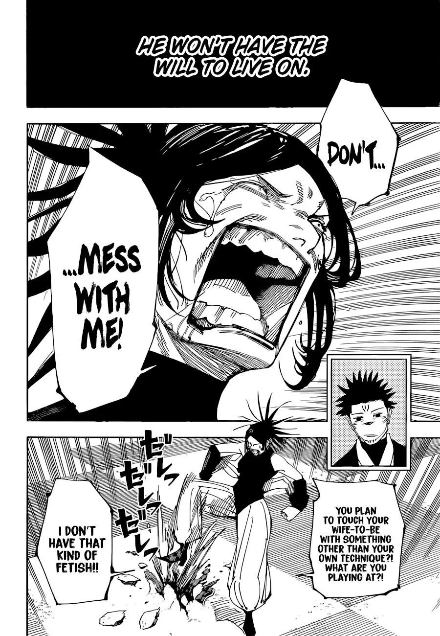 JUJUTSU KAISEN Chapter 217 page 16