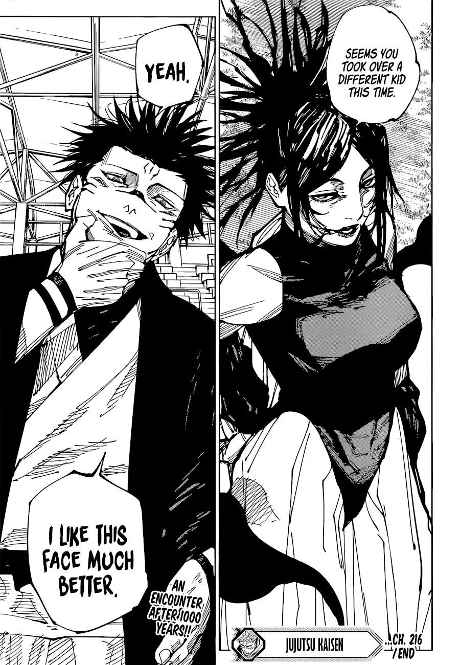 JUJUTSU KAISEN Chapter 216 page 19