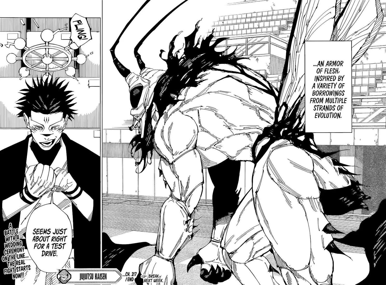 JUJUTSU KAISEN Chapter 217 page 18