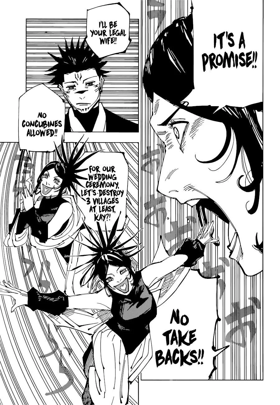 JUJUTSU KAISEN Chapter 217 page 8