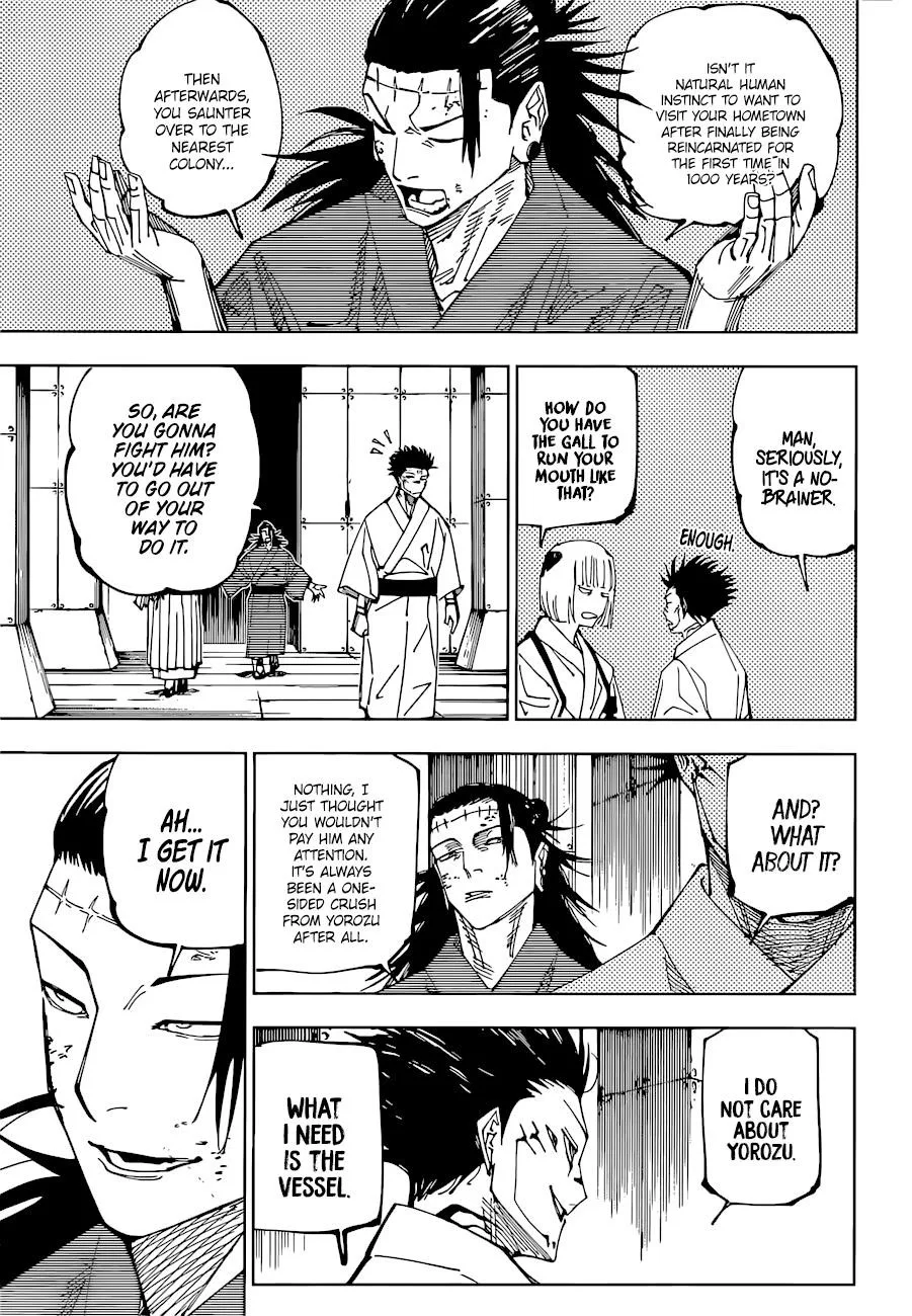 JUJUTSU KAISEN Chapter 216 page 11
