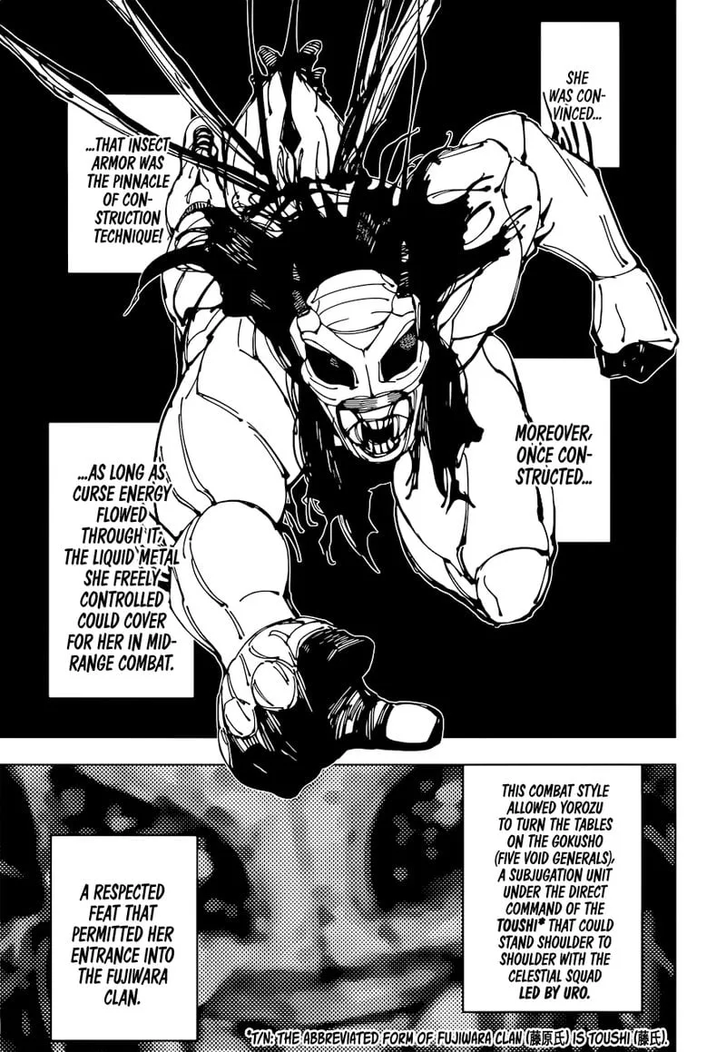 JUJUTSU KAISEN Chapter 218 page 4
