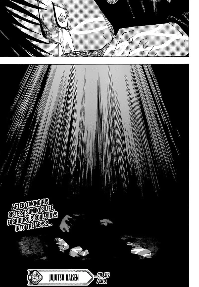 JUJUTSU KAISEN Chapter 219 page 20