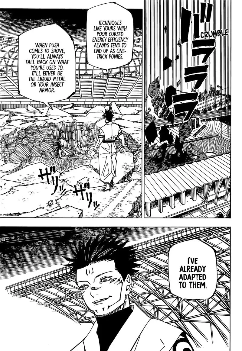 JUJUTSU KAISEN Chapter 219 page 18