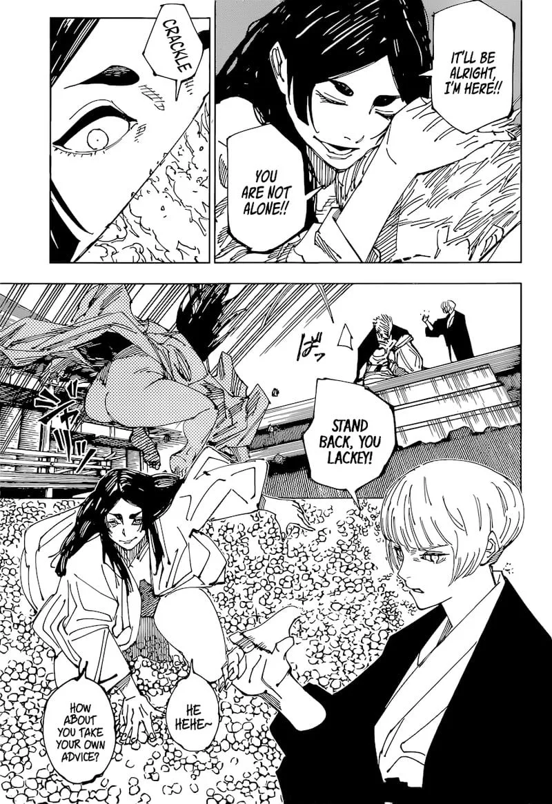 JUJUTSU KAISEN Chapter 219 page 8