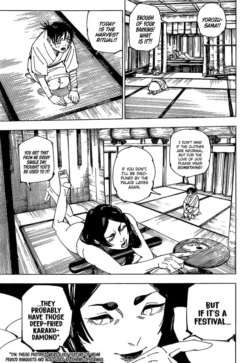 JUJUTSU KAISEN Chapter 219 page 4