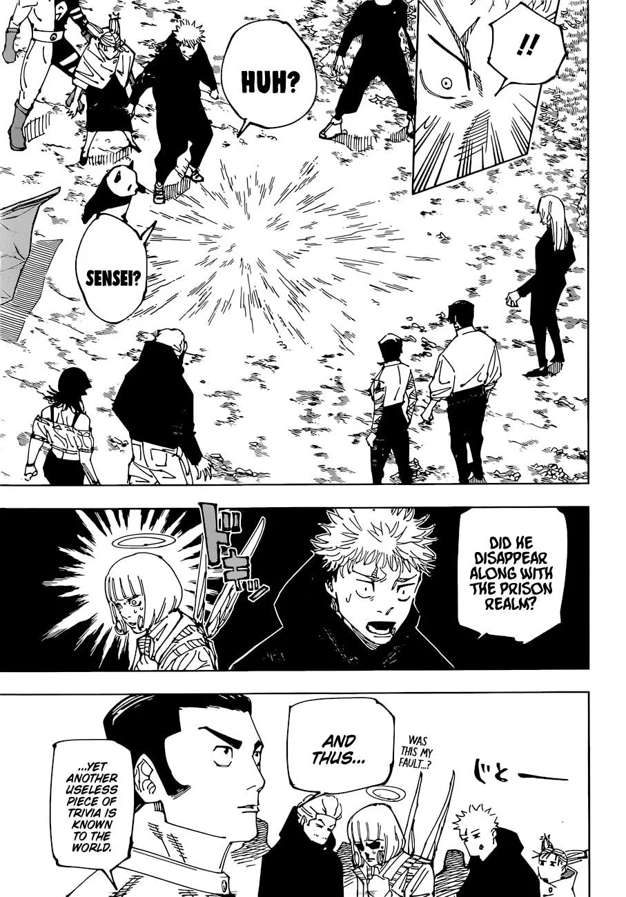 JUJUTSU KAISEN Chapter 221 page 8