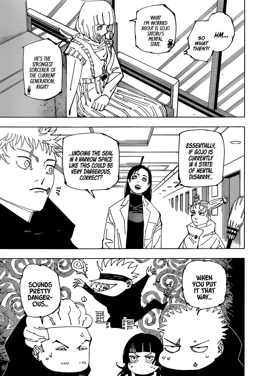 JUJUTSU KAISEN Chapter 221 page 4