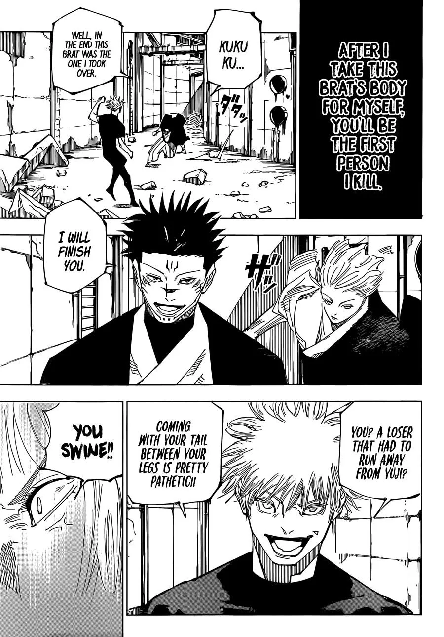 JUJUTSU KAISEN Chapter 221 page 15