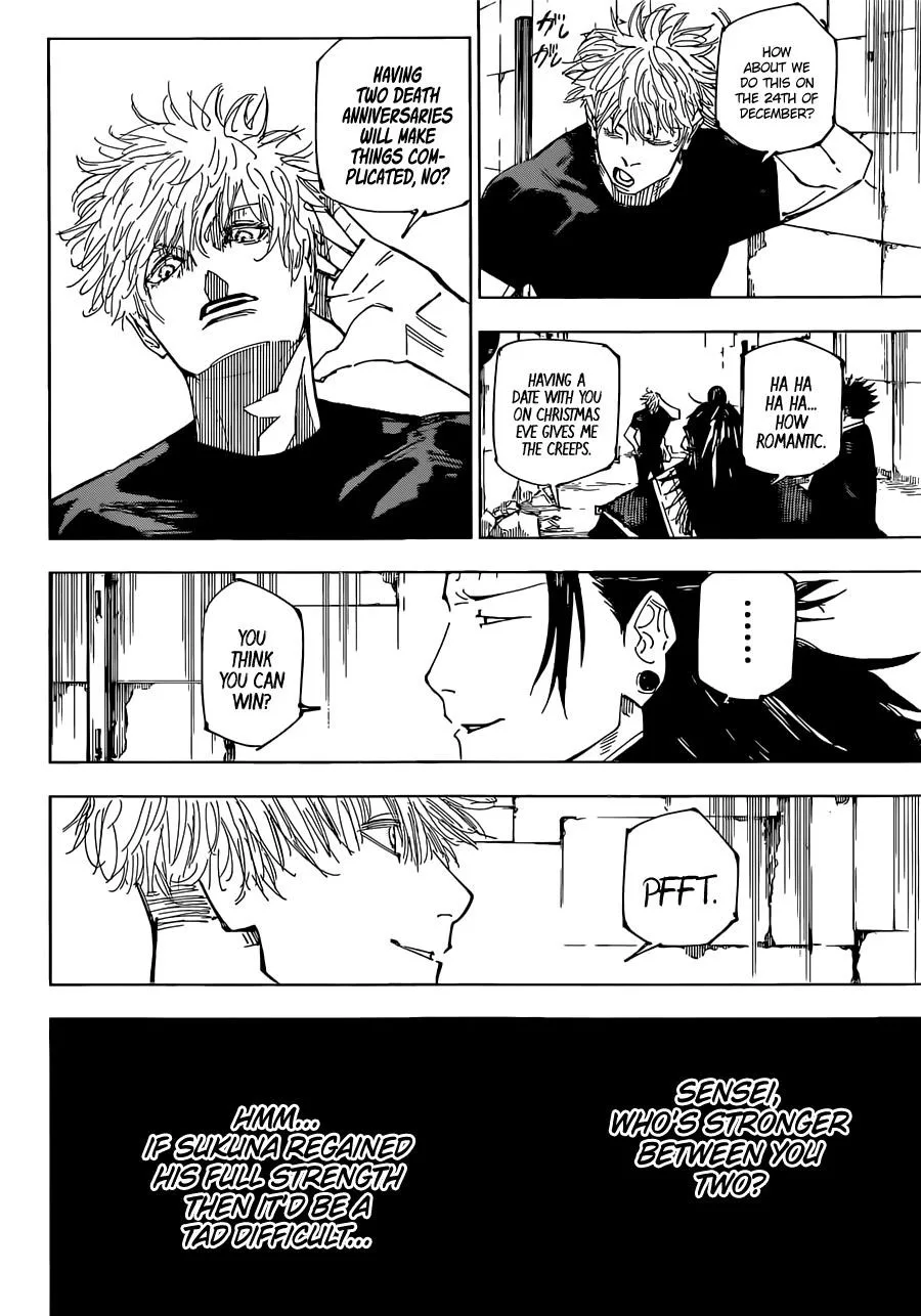 JUJUTSU KAISEN Chapter 221 page 18