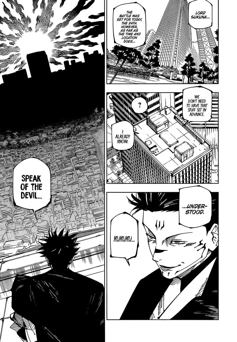 JUJUTSU KAISEN Chapter 223 page 4