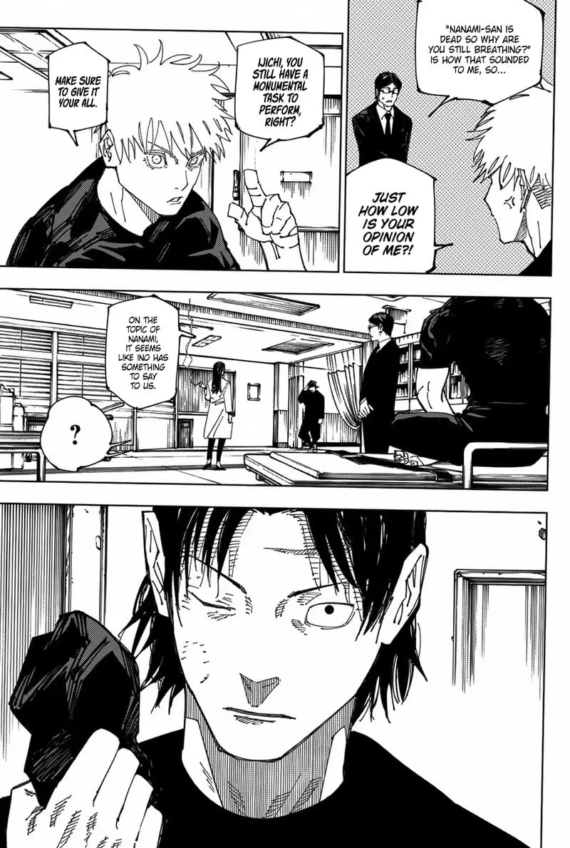 JUJUTSU KAISEN Chapter 222 page 8
