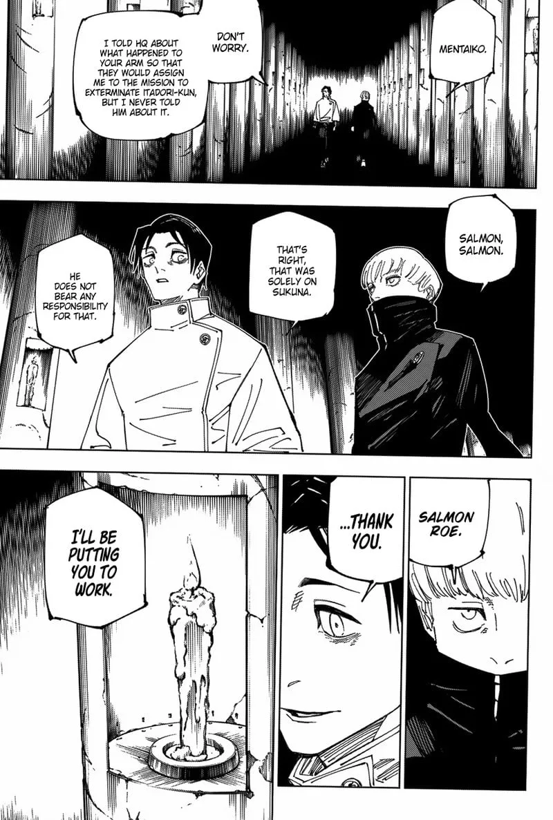 JUJUTSU KAISEN Chapter 222 page 12