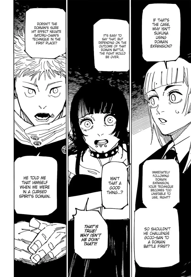 JUJUTSU KAISEN Chapter 225 page 5
