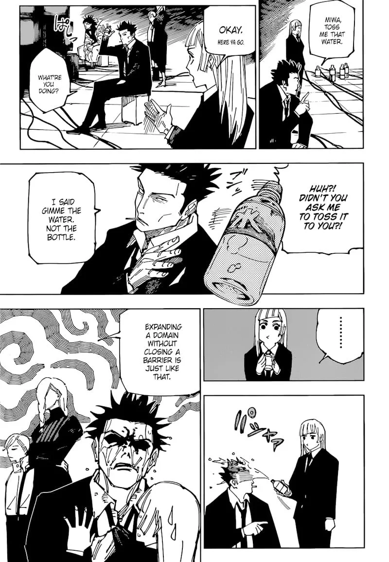 JUJUTSU KAISEN Chapter 225 page 8