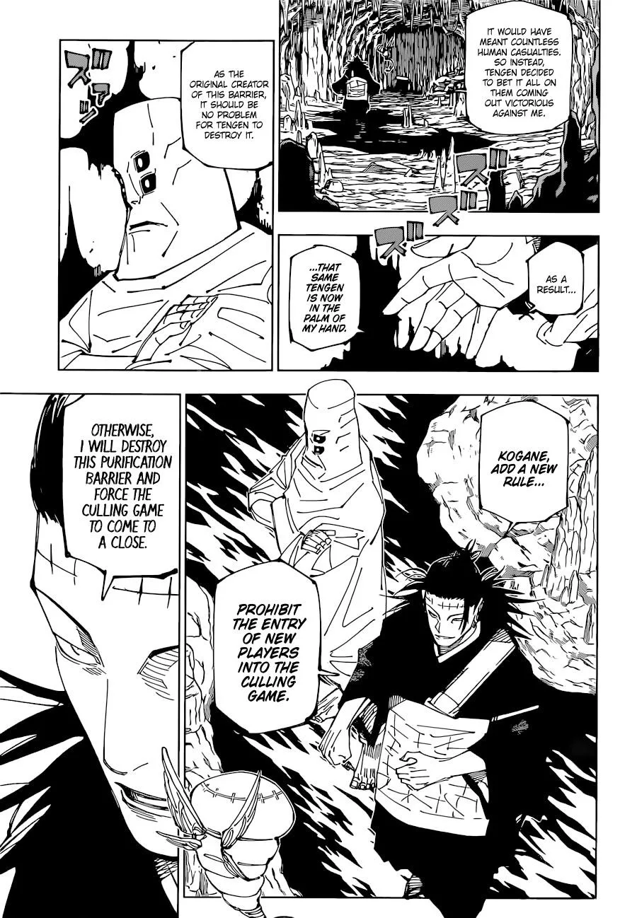 JUJUTSU KAISEN Chapter 220 page 6