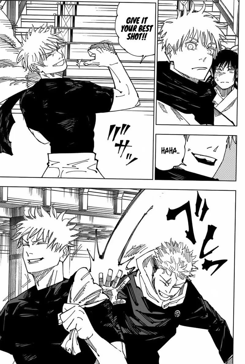JUJUTSU KAISEN Chapter 222 page 18