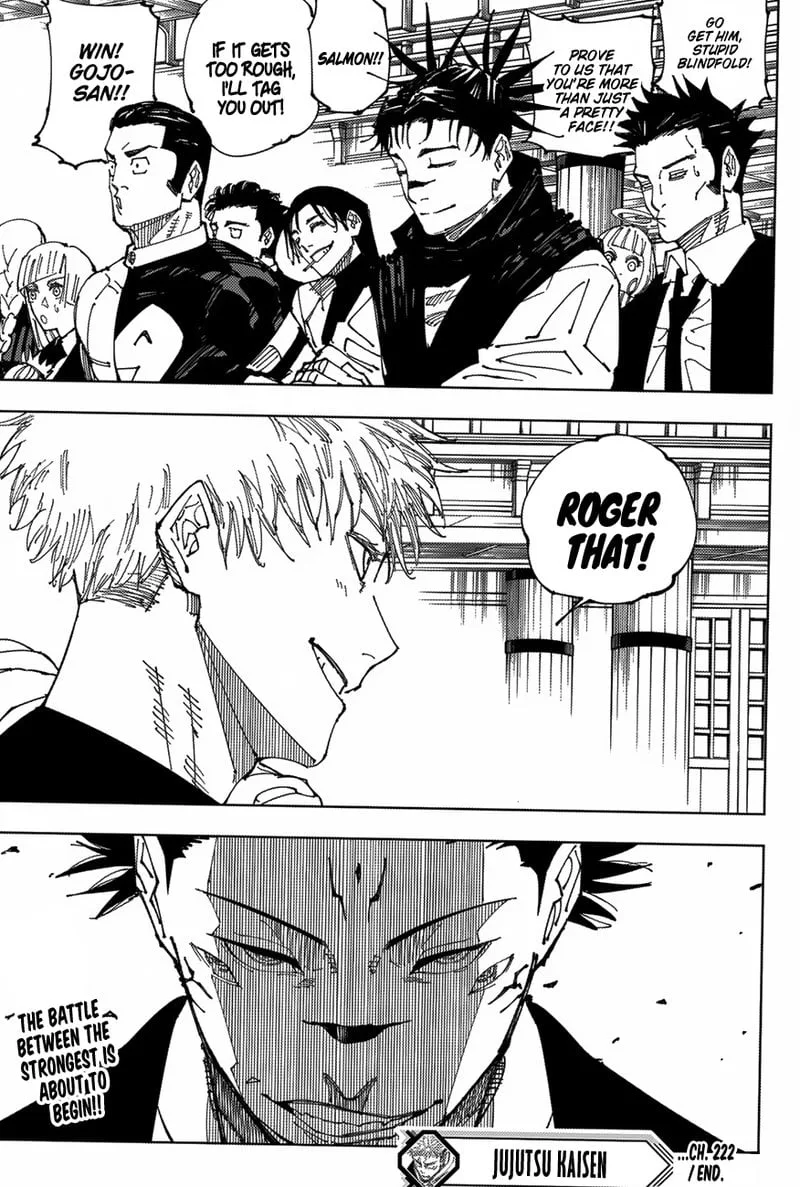 JUJUTSU KAISEN Chapter 222 page 20
