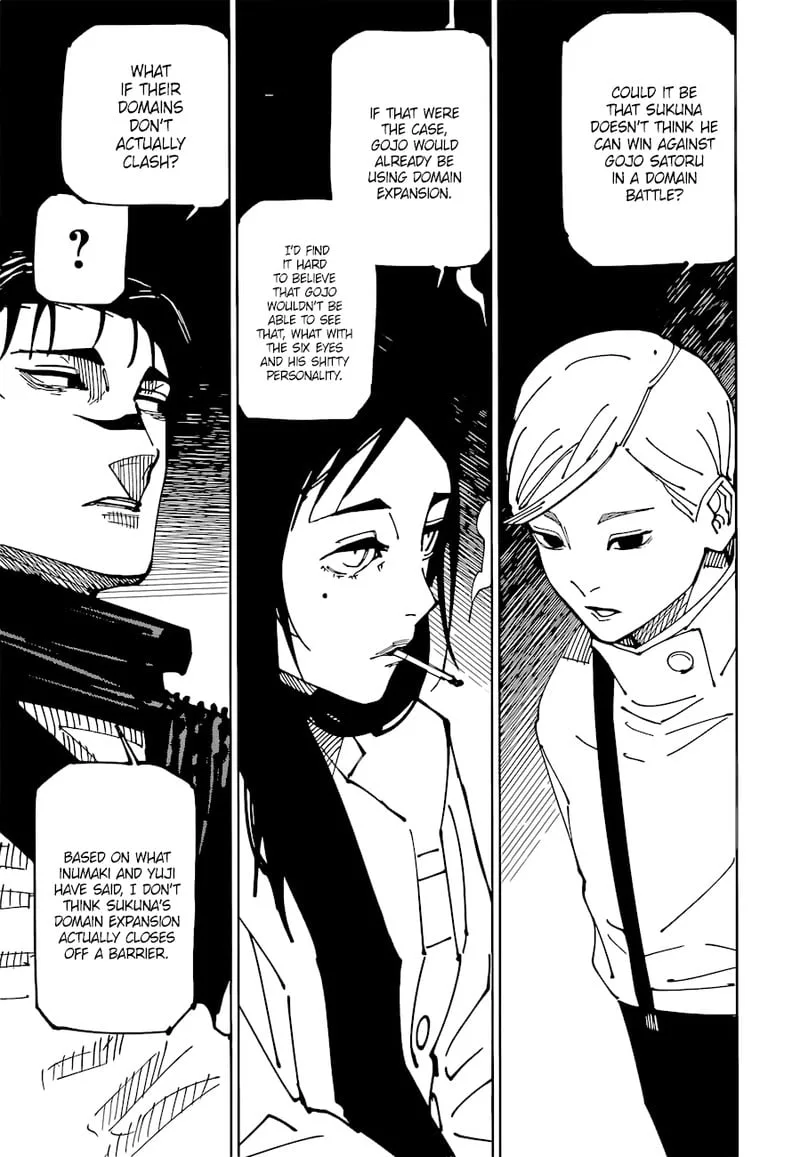 JUJUTSU KAISEN Chapter 225 page 6