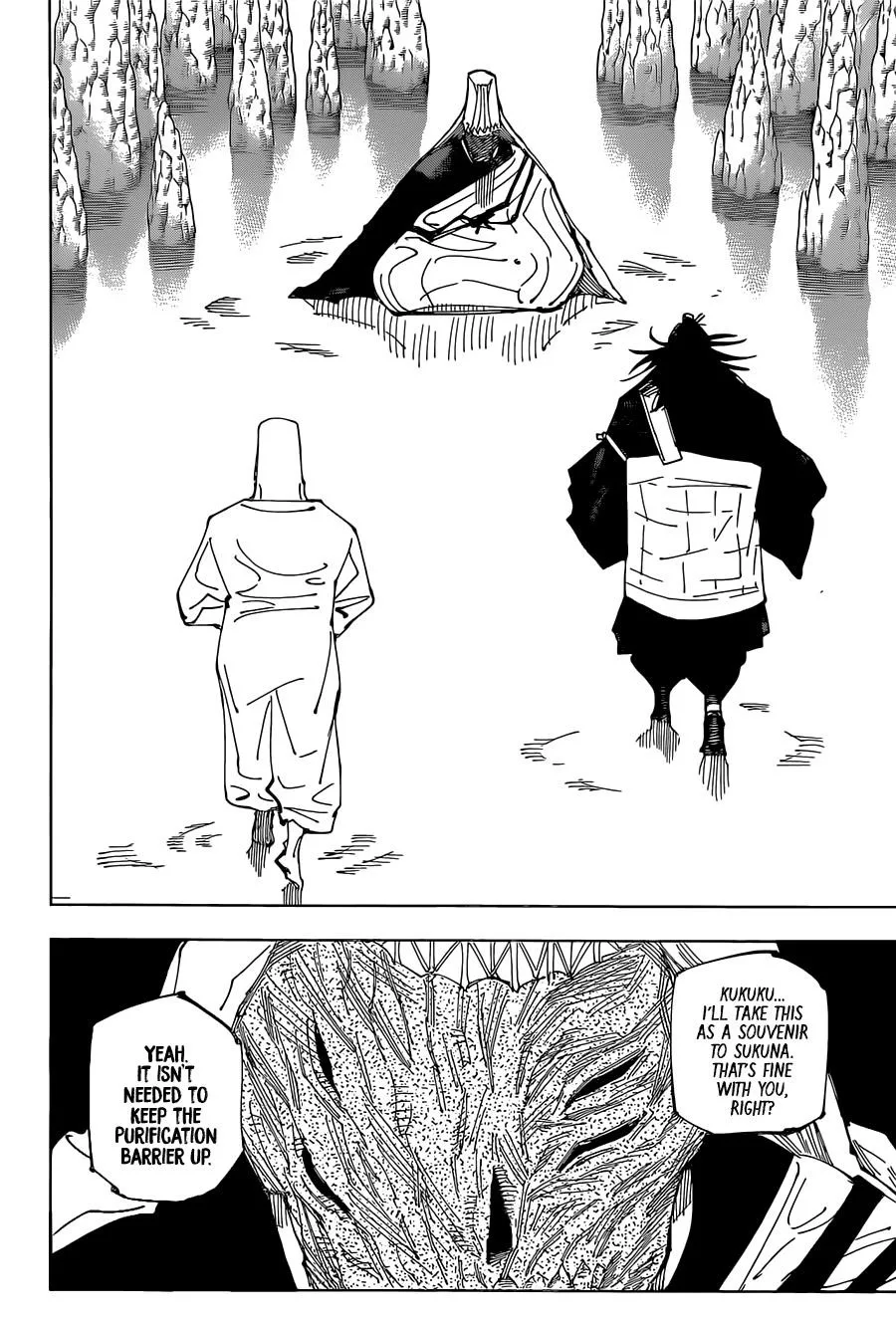JUJUTSU KAISEN Chapter 220 page 9