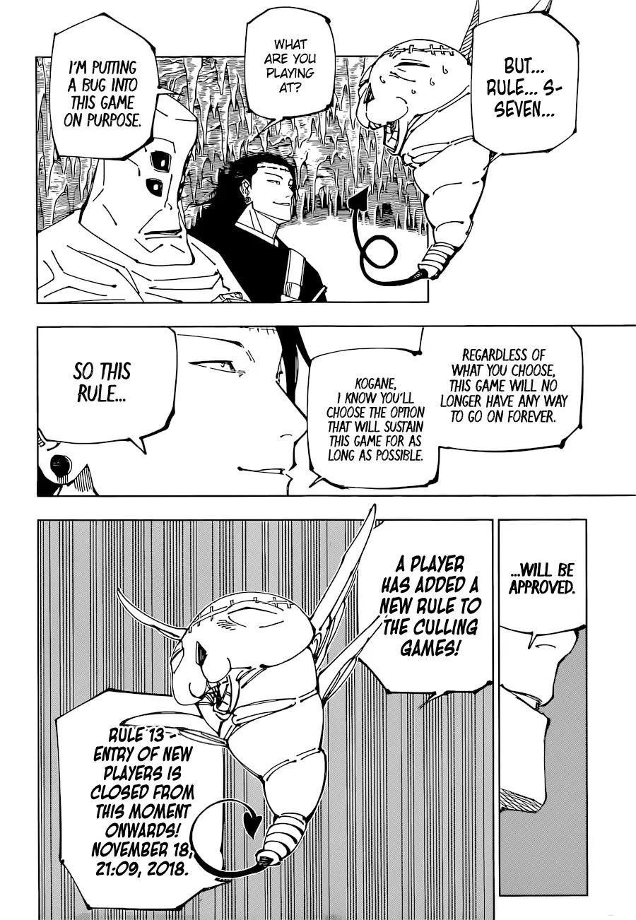 JUJUTSU KAISEN Chapter 220 page 7