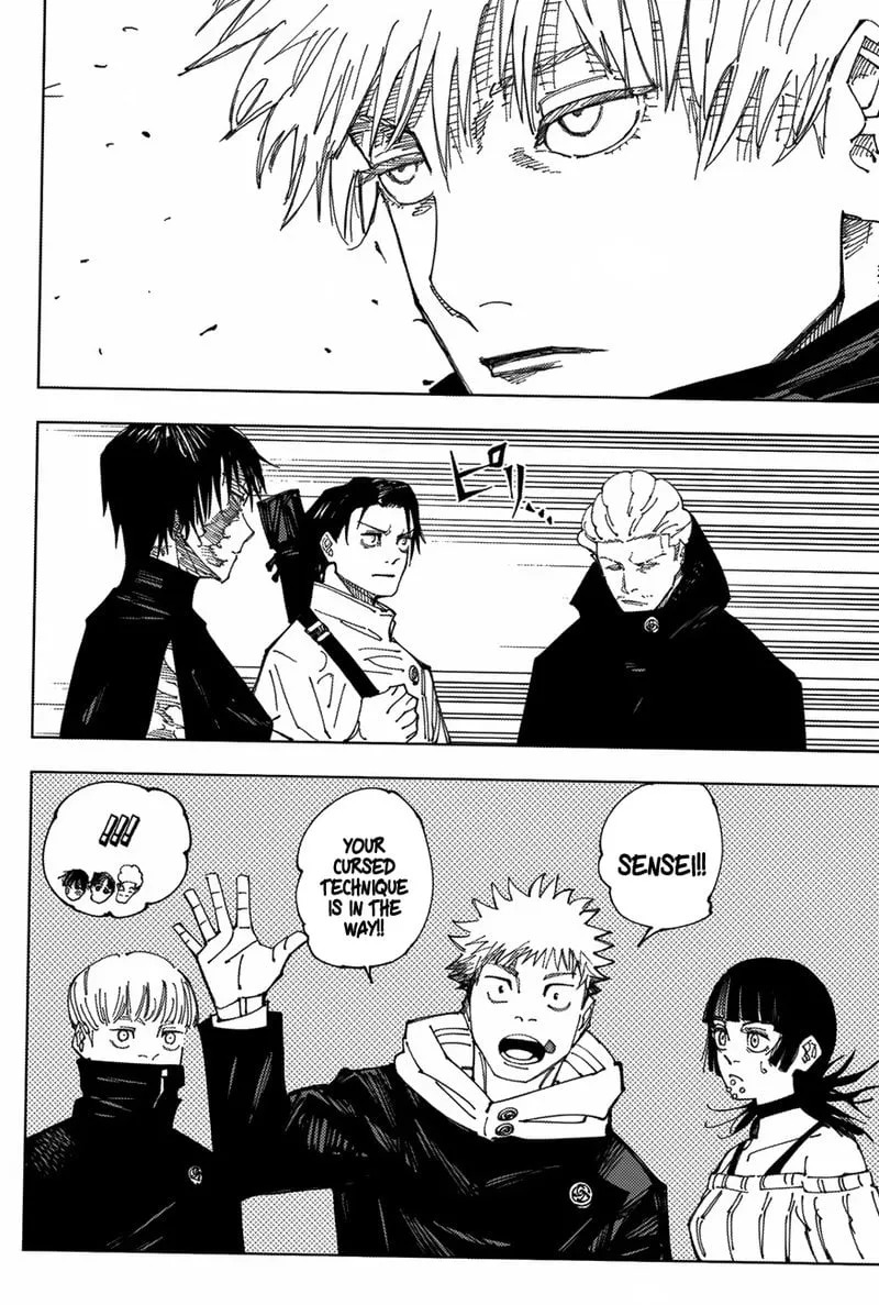 JUJUTSU KAISEN Chapter 222 page 17