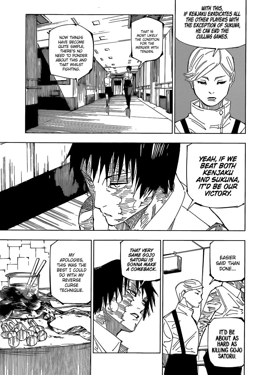 JUJUTSU KAISEN Chapter 220 page 10