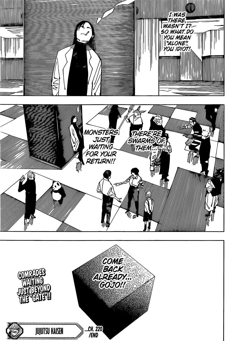 JUJUTSU KAISEN Chapter 220 page 20