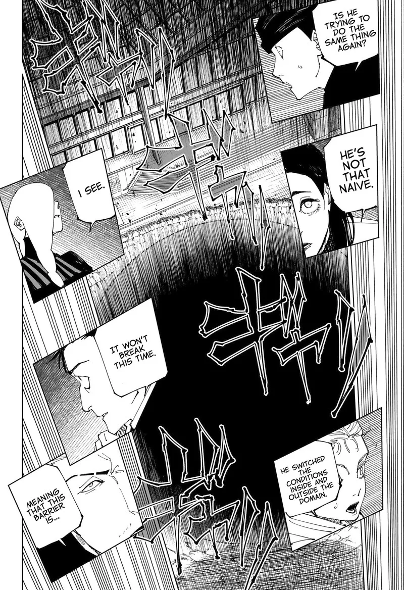 JUJUTSU KAISEN Chapter 227 page 6