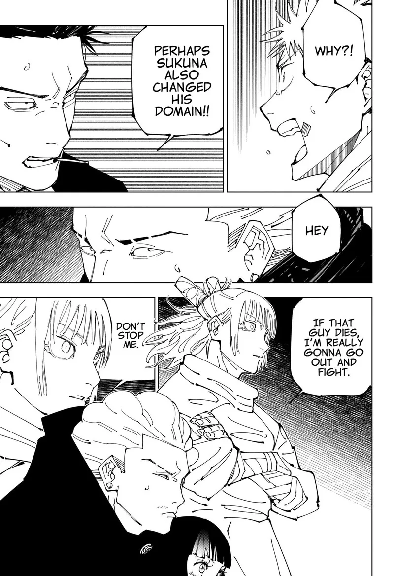 JUJUTSU KAISEN Chapter 227 page 15