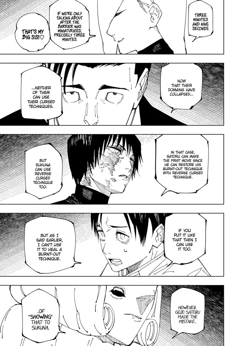 JUJUTSU KAISEN Chapter 228 page 13
