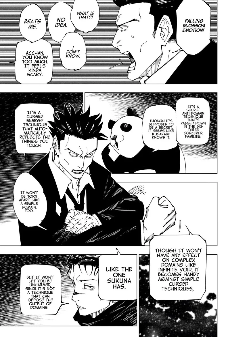 JUJUTSU KAISEN Chapter 227 page 17