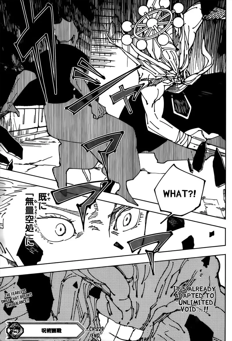 JUJUTSU KAISEN Chapter 229 page 17