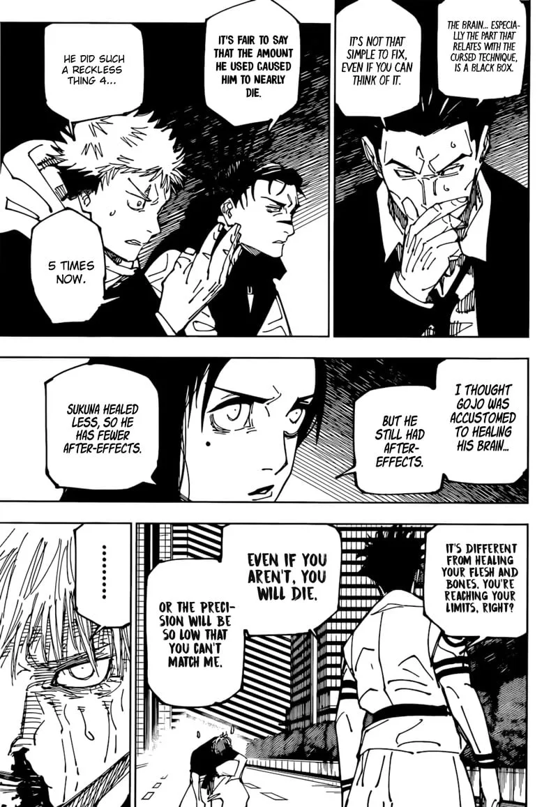 JUJUTSU KAISEN Chapter 230 page 12