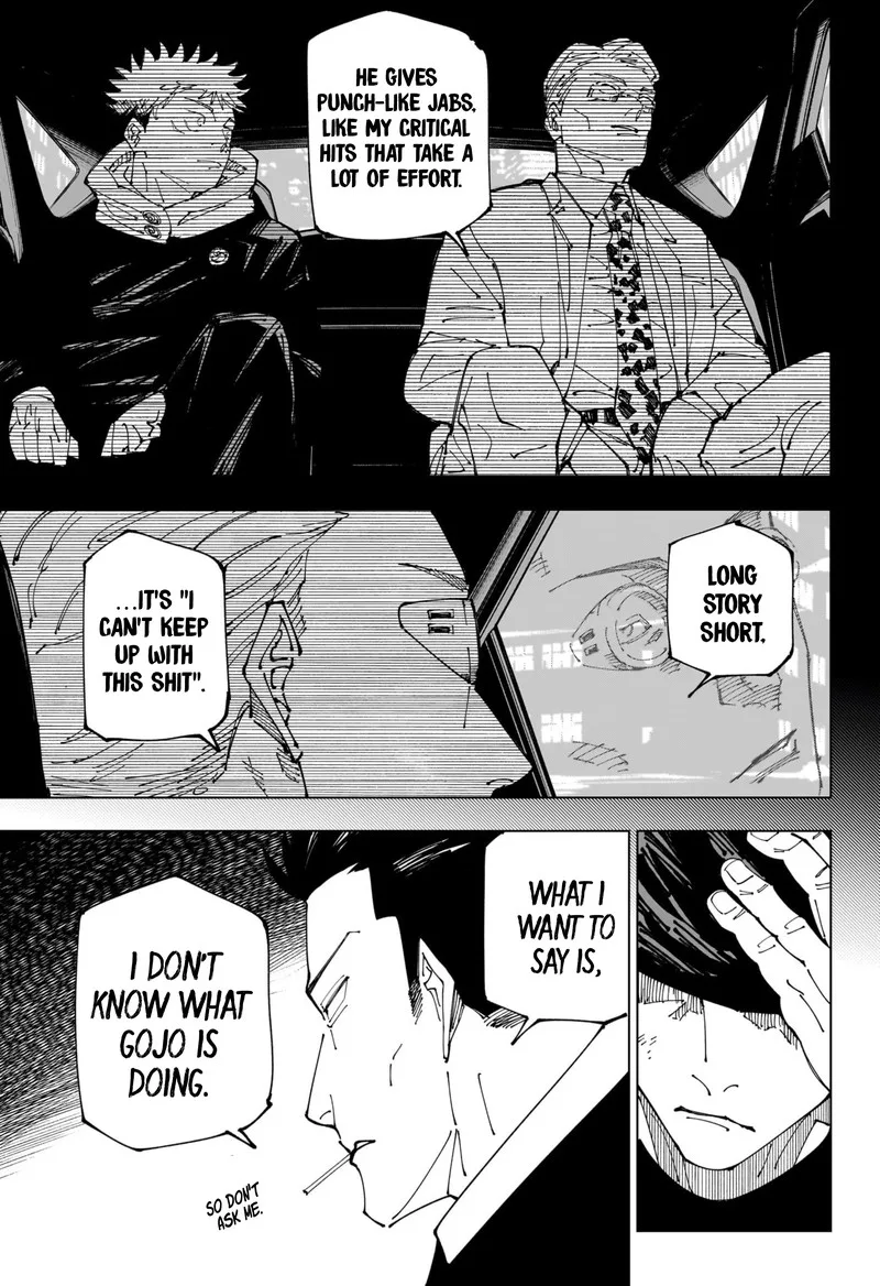 JUJUTSU KAISEN Chapter 231 page 4