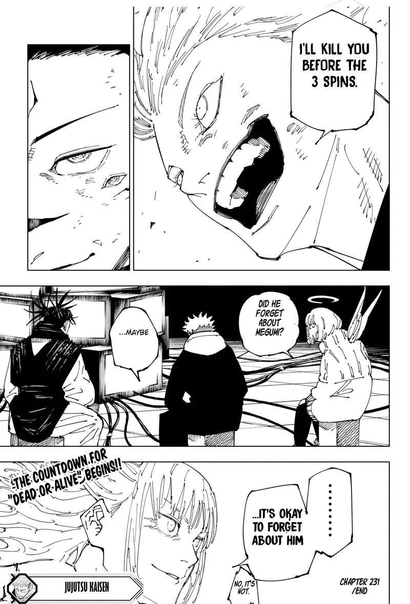 JUJUTSU KAISEN Chapter 231 page 19