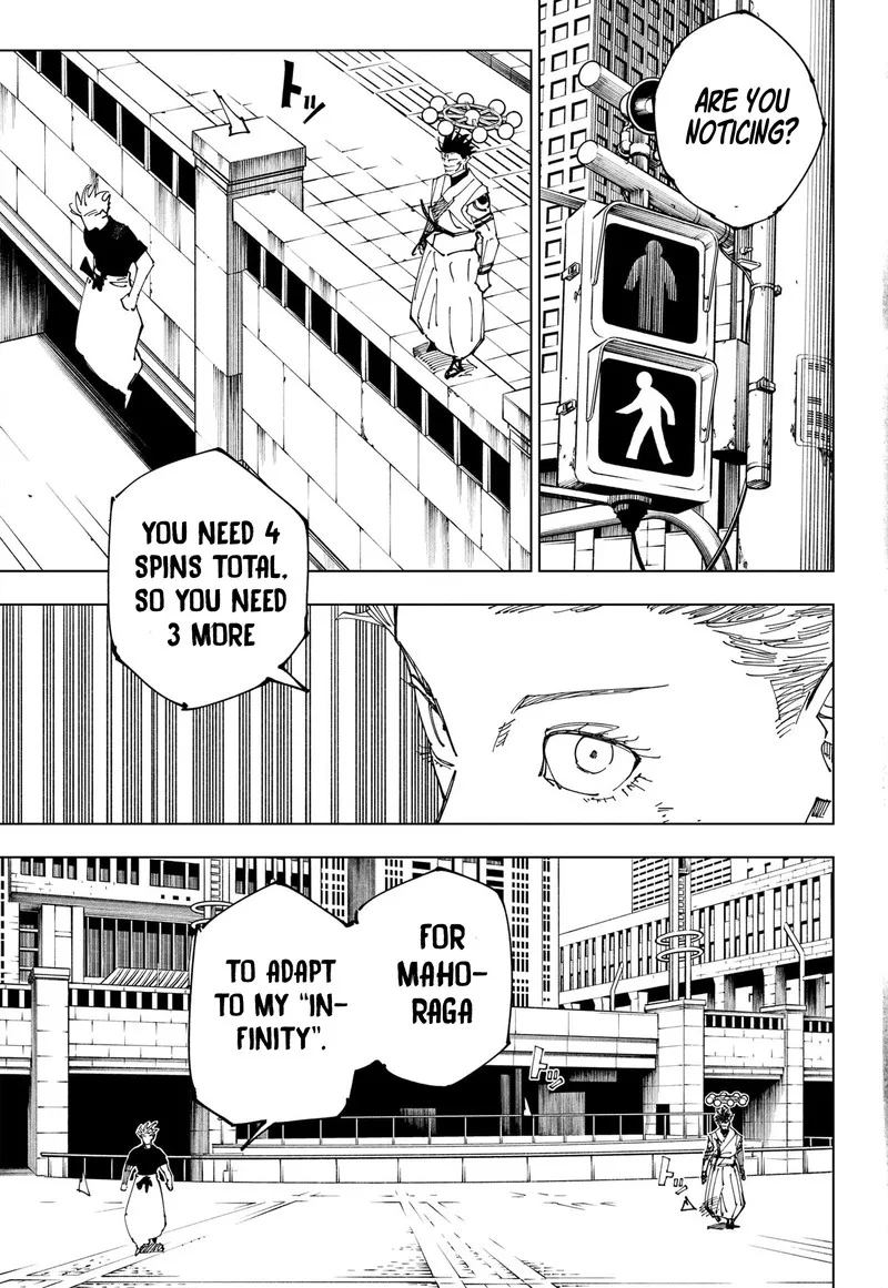 JUJUTSU KAISEN Chapter 231 page 17