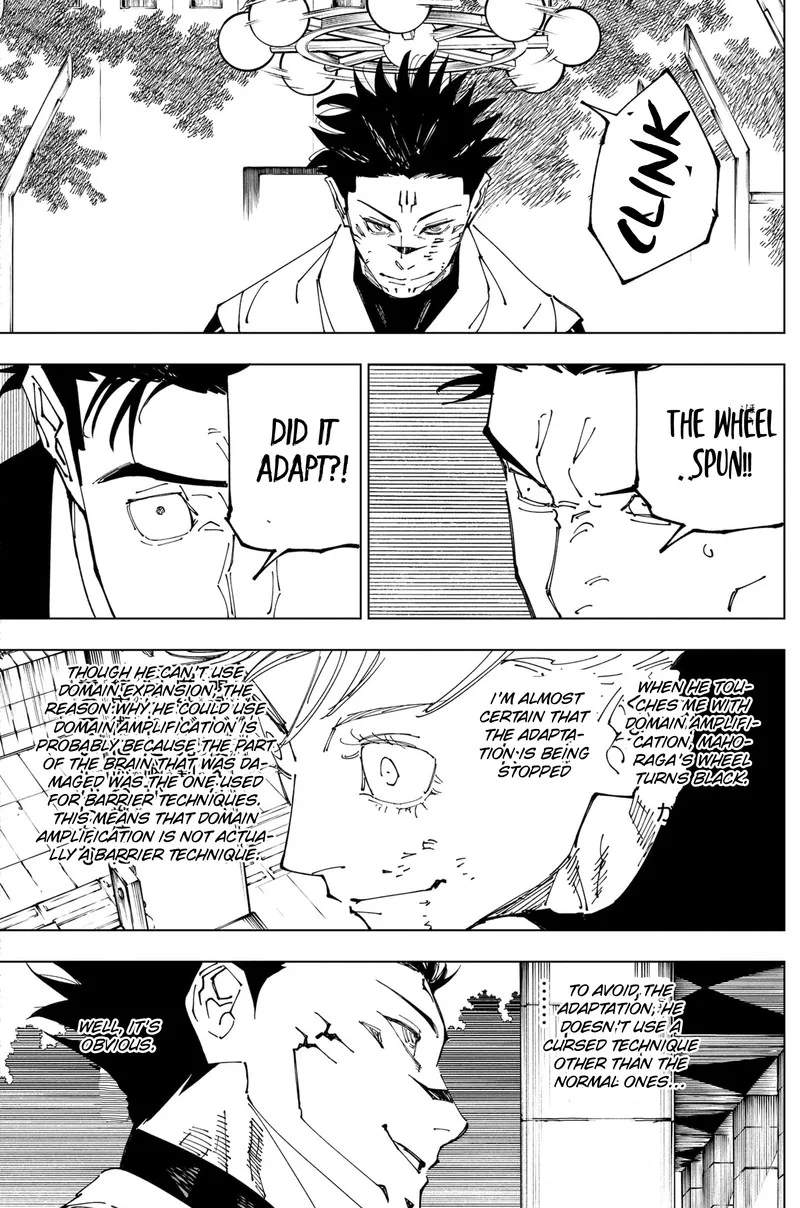 JUJUTSU KAISEN Chapter 231 page 13