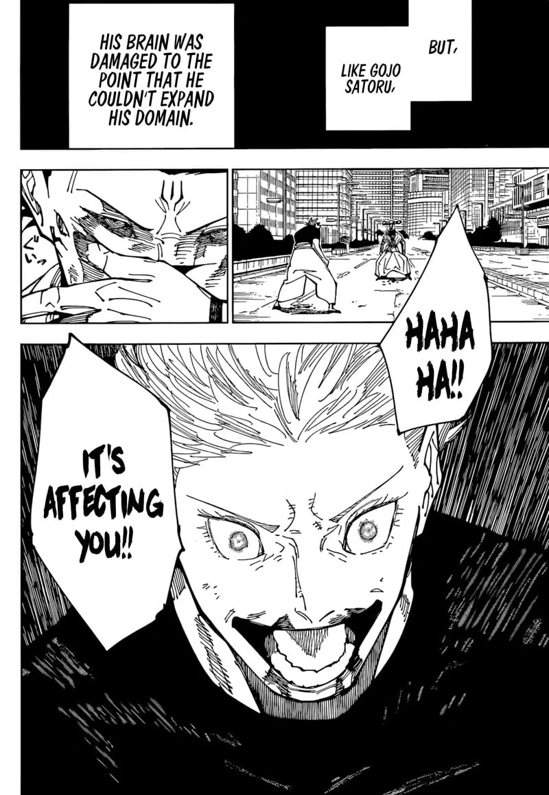 JUJUTSU KAISEN Chapter 230 page 17