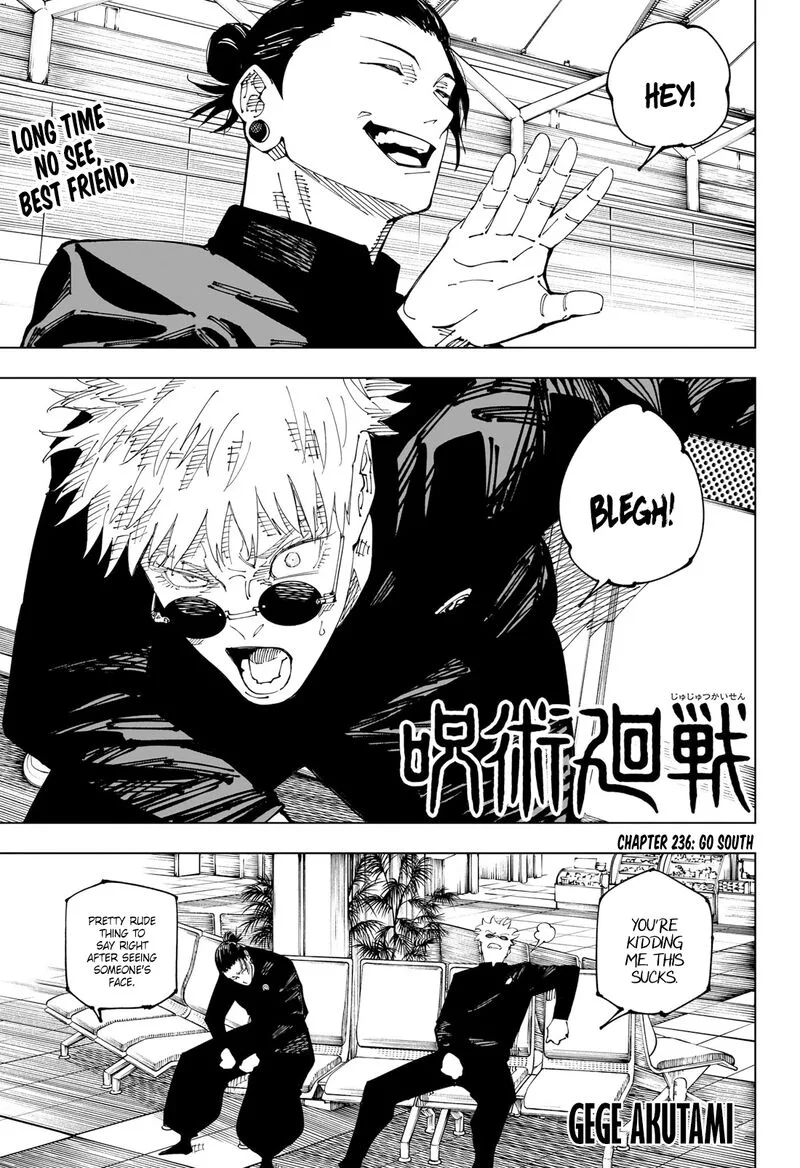 JUJUTSU KAISEN Chapter 236 page 2