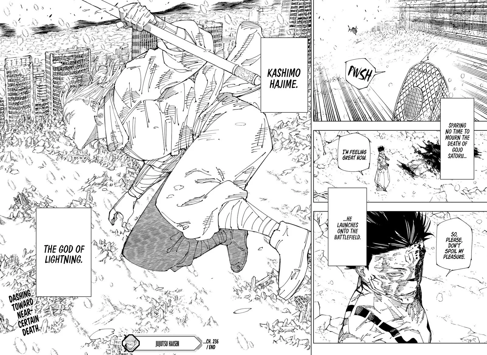 JUJUTSU KAISEN Chapter 236 page 18