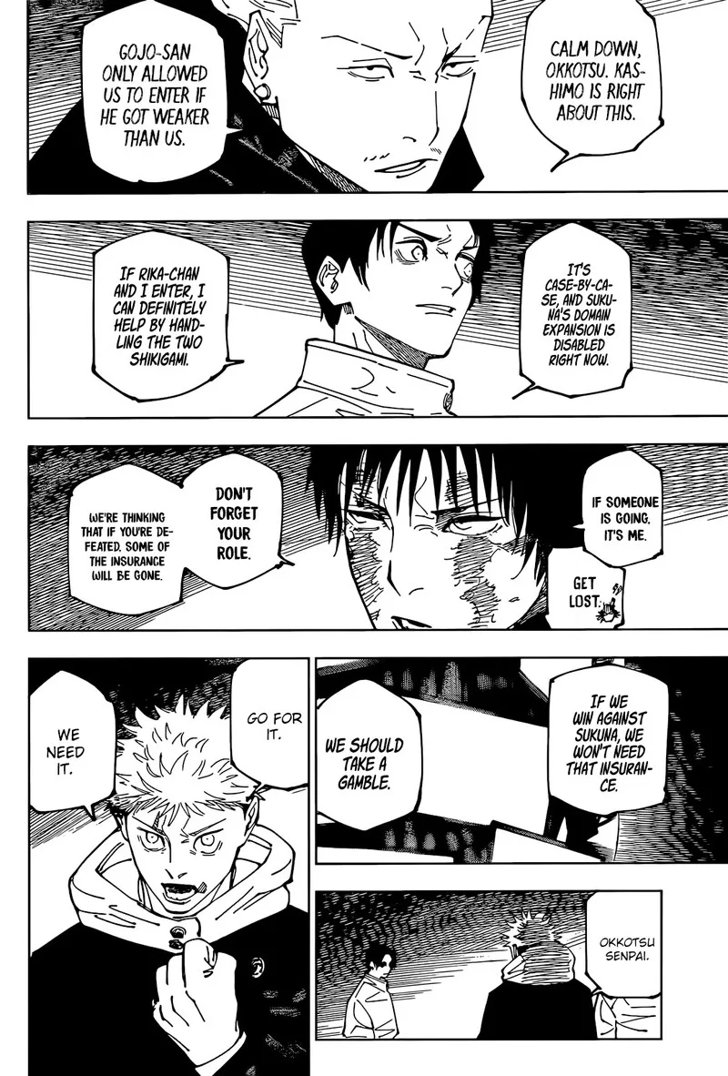 JUJUTSU KAISEN Chapter 234 page 3