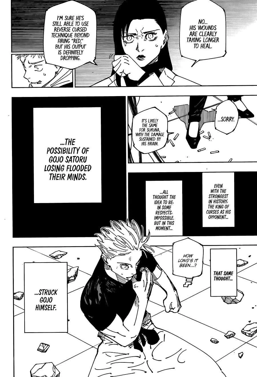 JUJUTSU KAISEN Chapter 233 page 4