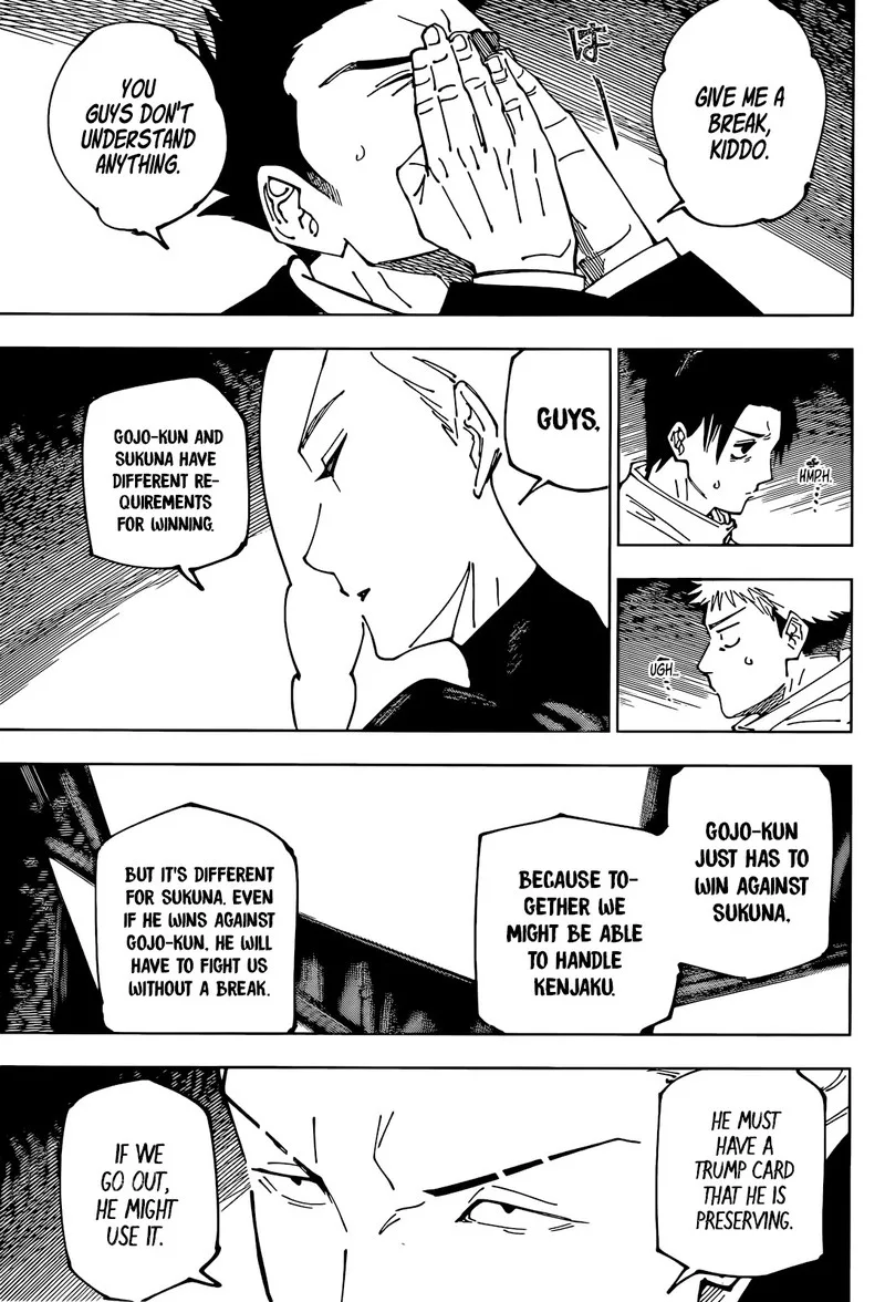 JUJUTSU KAISEN Chapter 234 page 4
